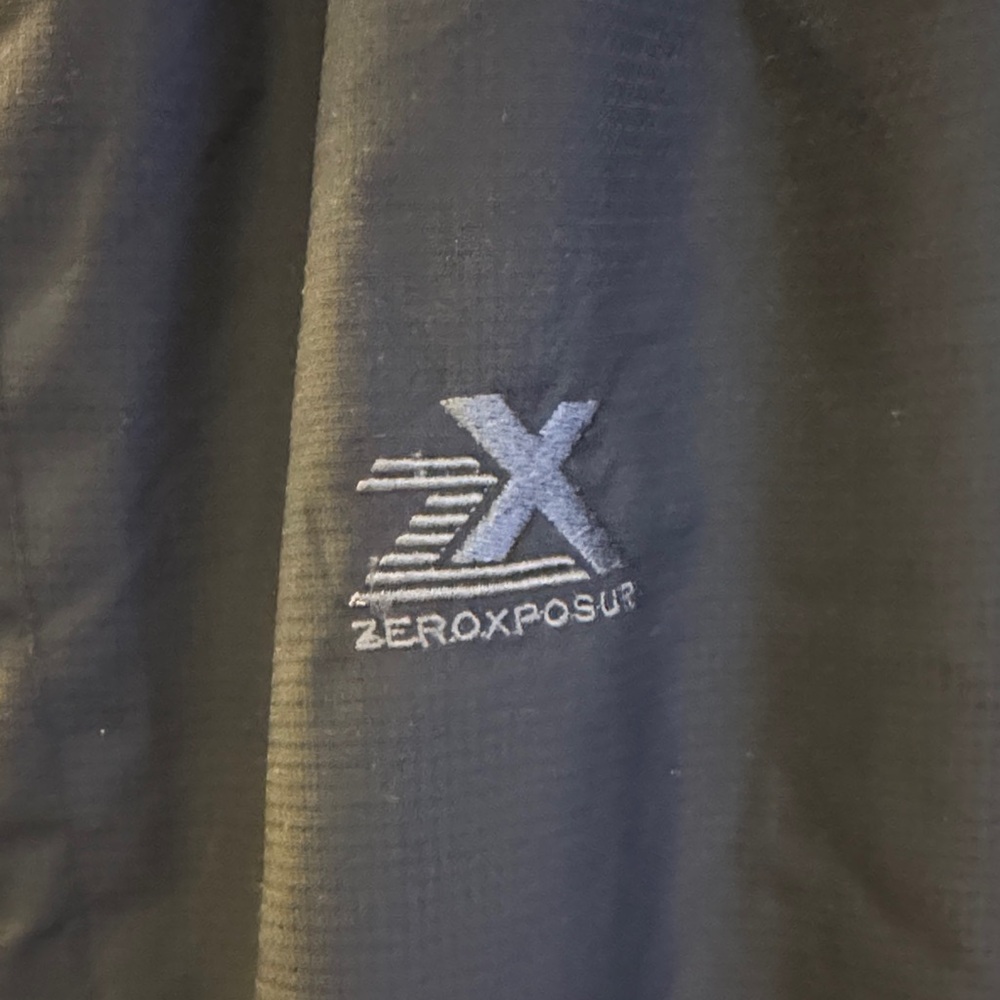 Men's Black Performance Jacket with Hood - Picture 3 of 8